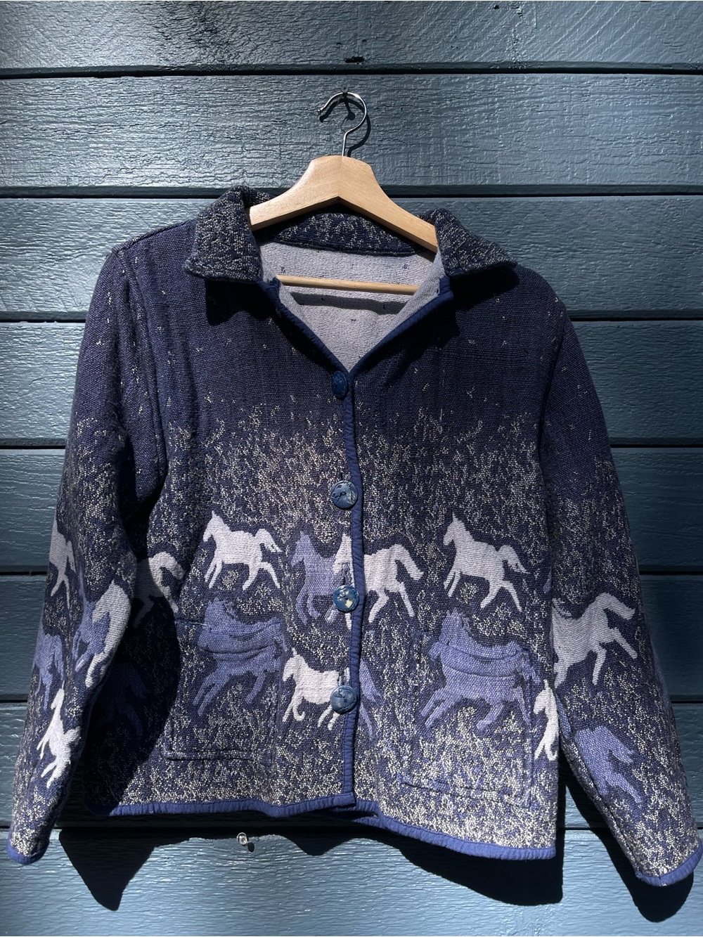 Women’s Reversible Horse-Pattern Jacket